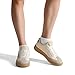 DREAM PAIRS Women's Tennis Sneakers Walking Casual Lace-Up Footwear Comfortable Fashion Sneakers Shoes,Size 9.5,Beige,DWUMFN2546