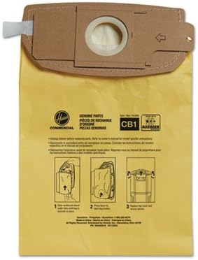 Hoover Commercial Disposable Vacuum Bags, Allergen C1, 10/Carton (HVRAH10273)