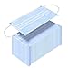 Earloop Face Mask, Sanitary Surgical Face Shields, Dust Mask, Blue (50)