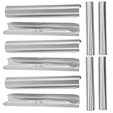 GALPADA 10 Piezas de Conectores para Varillas Romanas de Cortina de Acero Inoxidable Plata, Uniones Prácticas para Barras de Cortina de 28mm, Adecuado para Dormitorio y Sala