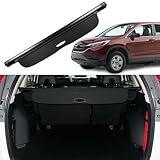 Liizoo Cargo Cover for Honda CRV 2012 2013 2014 2015 2016 Trunk Cover Trunk Security Cover Shielding Shade Car Accessory, Black