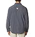 Columbia Men's Bucktail Fleece Over Shirt, Black Heather, XX-Large