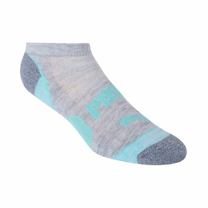 PUMA 10 Pack Womens Low Cut Socks with Cool Cell Technology2