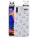Oihxse Cover per Samsung Galaxy A6 2018, Custodia Silicone con 3D Animale Cartoon Pattern Doll, Moda Carino Bambola Antiscivolo Antiurto Flessibile Morbido TPU Protettivo Bumper Case -Panda 2