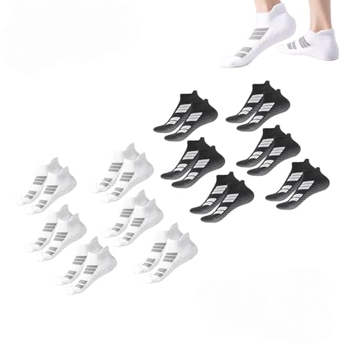 Upliftjoys Unisex Low-Cut No-Show Sports Socks, Upliftjoys Socks, Ankle Short Anti-Slid Athletic Running Men Women