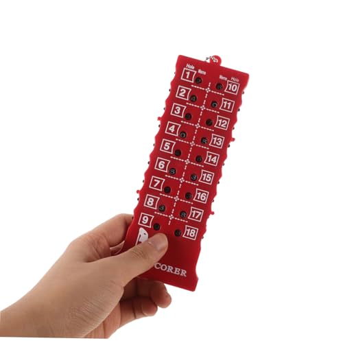 Contador portátil para golf Hemoton marcador de puntuación miniatura 3