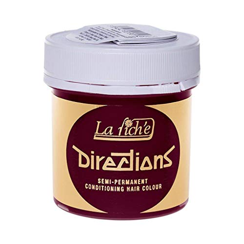 6 X La Riche Directions Semi-Permanent Hair Color 88ml Tubs - Rose Red