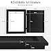 [2-Pack] Kids Frames, 8.5x11 Front Opening Kids Artwork Frames Changeable, Black Artwork Display Storage Frame for Wall, Holds 50 Pcs, for 3D Picture, Crafts, Children Drawing, Hanging Art, Portfolio