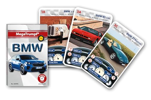 Piatnik 4249 - Quartett MegaTrumpf - BMW, kaartspel