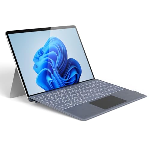 Omikamo Surface Pro �L�[�{�[�h ���C�����X Surface Pro 8/9/10/X/11�Ή� JIS�W�����{��z�� �T�[�t�F�X�v�� �L�[�{�[�h Bluetooth 5.3 �g���b�N�p�b�h �y��2���[�\ Typ-C�[�d�� �J�o�[���p 
