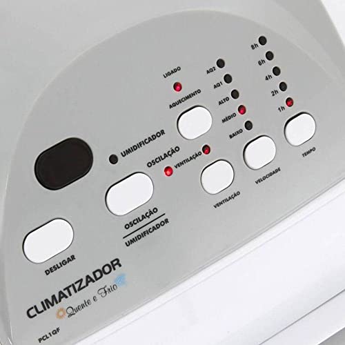 Climatizador de Ar, Pcl1qf, 1500w, Branco, 110v, Philco