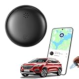 2026 Neu Auto Tracker für Android, GPS-Tracker für Fahrzeuge Kompatibel mit Google Find Hub (Android NUR) Keine monatliche Gebühr oder Abonnement, Bluetooth KeyFinder, Magnet Tracker Tag -schwar