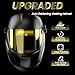 VORITO Welding Helmet Auto Darkening Welding Hood 1/1/1/1 Optical Clarity,Large Viewing Screen,True Color Solar Powered,4 Arc Sensor Wide Shade 4/5-9/9-13 Welding Mask with for TIG MIG ARC