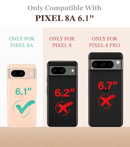 Coque silicone souple Google Pixel 8A 5G marbre anti-chocs - 7