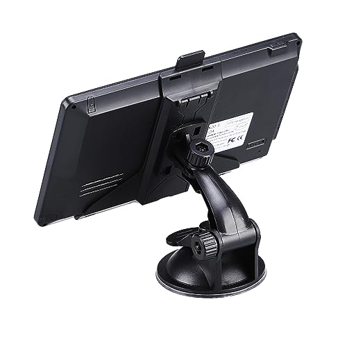 Navegador GPS de 17 cm, orientação de direção de voz, suporte de velocidade e luz vermelha, menus si