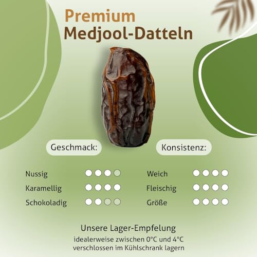NABALI FAIRKOST FÜR ALLE Medjool Medjoul Datteln aus Palästina - 100% naturell vegan aromatisch traditionell frisch & orientalisch I ohne Konservierungsstoffe (10 Kg)