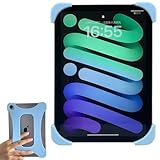 ZhaoCo Silikon Anti-Rutsch Handschlaufe Griff Halter Fingerhalterung für iPad mini 7 (A17 Pro) 2024 / iPad mini 6 2021 8.3’’ - Blau