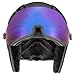 Uvex hlmt 600 Vario Casco de esquí, Adultos Unisex, Black Mat, 57-59...