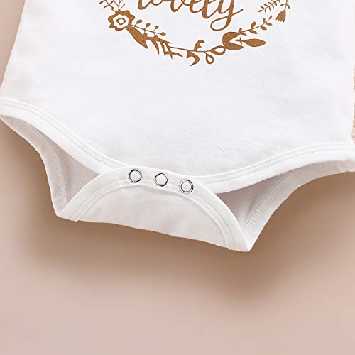 Bambino Ragazza Vestiti Estivi Ruffle Manica Corta...