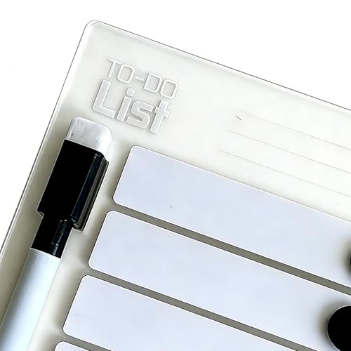 Bloc-notes magnétique pour liste de courses et notes de cuisine effaçable