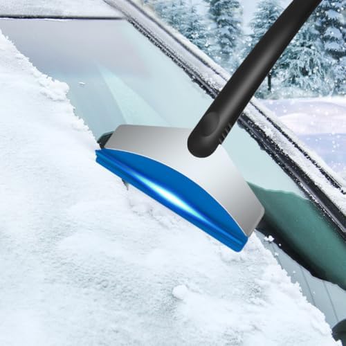 Garneck Ice Scraper and Snow Shovel for Car Windshield Car Ice Removal Tool Durable Snow Clearing Tool for Trucks Winter Auto Accessory — 사진 6