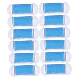 Ipetboom Accesorios 12 Piezas cabeza de reemplazo de pedicura tambor electrico Pies limpiador recarga quitadurezas pedicura electrico cabezal de repuesto para lima de pie exfoliante gh