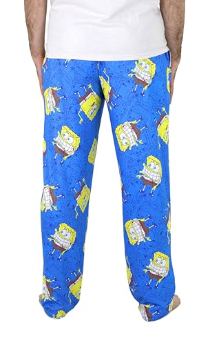 Nickelodeon SpongeBob Mens Pajama Pants - Performance Stretch SpongeBob Pajamas for Adults, S-M-L-XL4