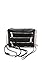 Rebecca Minkoff Mini 5-Zip Convertible Cross-Body Bag, Black