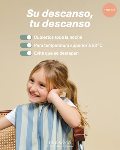Pijama bolha com pés 0,5 TOG – 80 cm (2 anos) – Molis&co