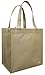 CYMA Reusable Grocery Totes, 6 Pack (Latte)