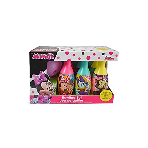UPD Minnie Mouse Disney Bowling Set Toy, Multicolor