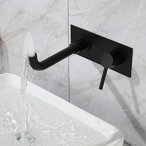 Grifos de lavabo monomando empotrados con caño giratorio de 360 2