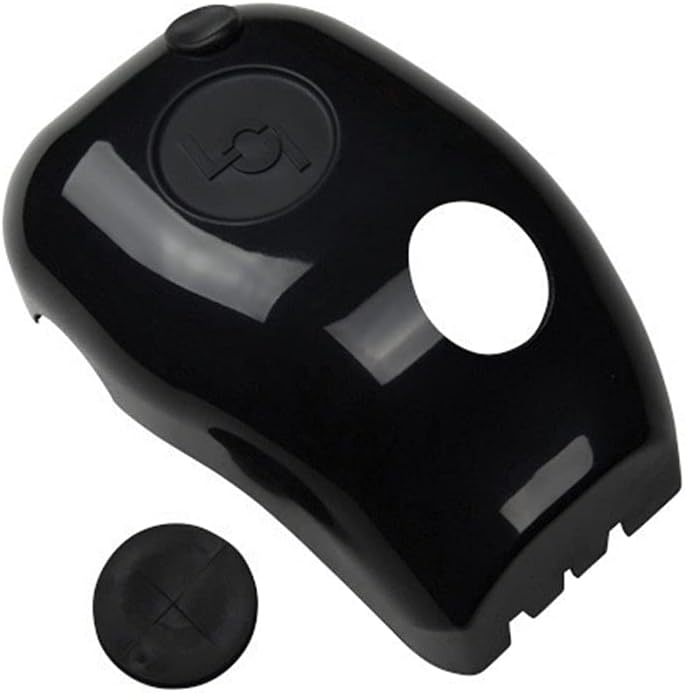 Lippert Components 351832 Solera Manual Crank-Style Awning Drive Head Front Cover - Black