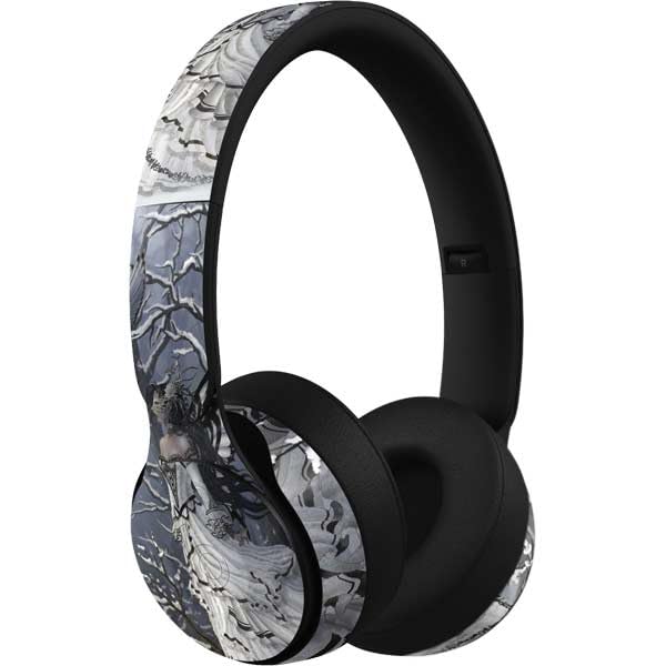 Skinit Decal Skin Compatible with Beats Solo Pro - Officially Licensed Nene Thomas Fairy with Owl in Snow by Nene Thomas Design