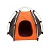 Pup-Tent, PYURS Pet Camp Tent Foldable Dog Bed House for Puppy Dog Kitten Cat