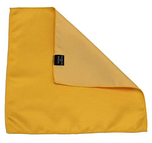 Image of GUSLESON 3.15 inch(8cm) Solid Color Necktie and Pocket Square Cufflinks Sets For Men + Gift Box