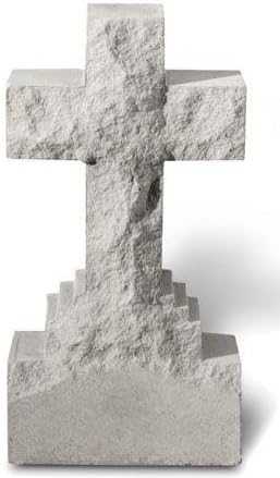 Kay Berry Rustic Cross Garden Stone