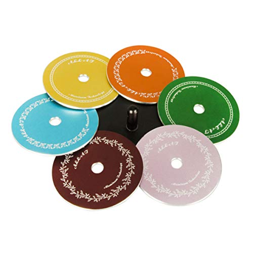 All-At Coasters For Drink With Holder Aluminum Set Of 6 For Home Counters, Kitchen, Dining, Living Room, Coffee Table #TOP2