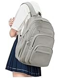 Sac à dos décontracté pour de multiples occasions : ce sac à dos peut être emporté avec vous ou au travail et à l'école, peut être facilement rangé, style décontracté, adapté aux voyages quotidiens, aux voyages au travail, aux voyages d'affaires, aux activités de plein air, au shopping, à l'école, aux cadeaux uniques pour les étudiants, les jeunes, les hommes et les femmes