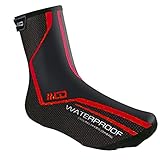 QOTSTEOS Cubrezapatos Térmico Impermeable, Cubrebotas de Cuero PU Impermeables y Resistentes al Viento