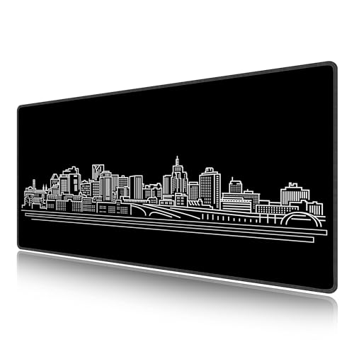 Tapis de souris speed gaming LL-COEUR noir XXL 3mm glisse fluide et précise