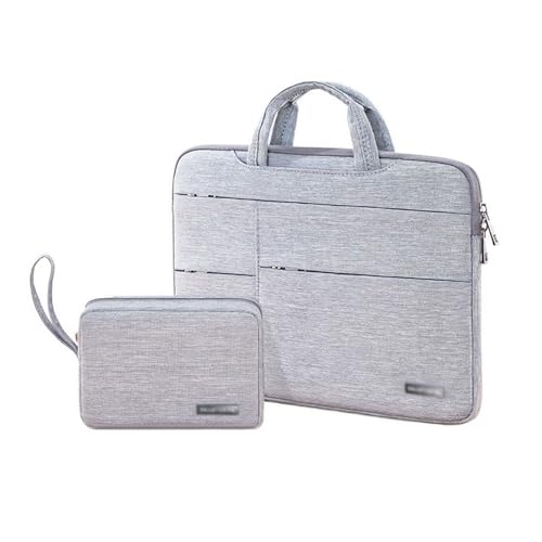 CFY652 Torba na laptopa, etui ochronne na tablet PC, torba na laptopa 15,6", torba biznesowa, lekka torebka na laptopa, aktówka (Grigio)