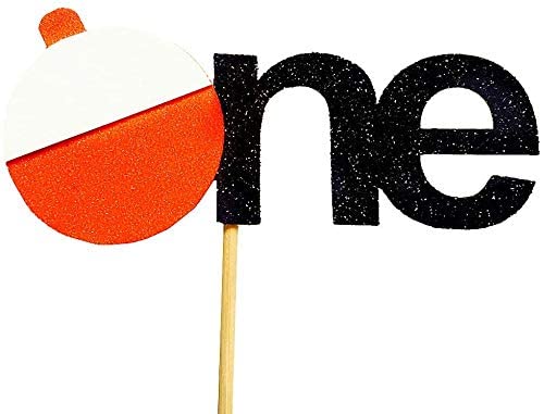 Jevenis The Big One Cake Topper Fishing Cupcake Topper Ofishally One Cupcake Topper Fishing Decoration Supplies #TOP5