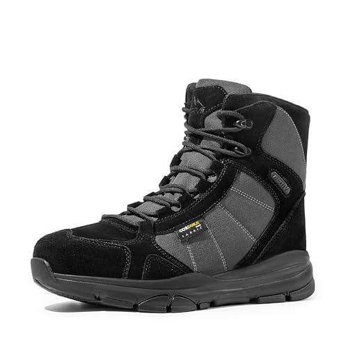 Image of NORTIV 8 Men's Waterproof Lightweight Military Tactical Work Boots Outdoor Hiking Combat Motorcycle Boots