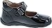 Garvalin Girls Infant Dress Fashion Shoes,Black,22
