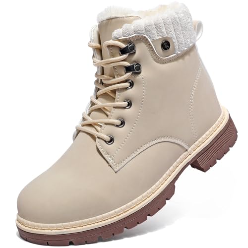 Bottes de marche d'hiver femme anti-glisse et étanches pour marcher sans glisser