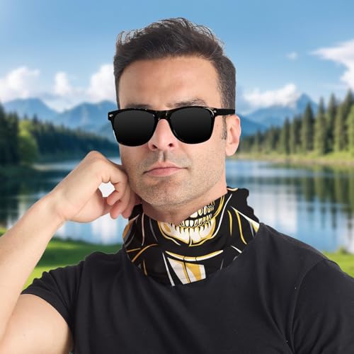 Scary Smile Cooling Neck Gaiter Face Mask Lightweight Sun Protection Bandana Multifunctional Outdoor Headwear Cycling Hiking4