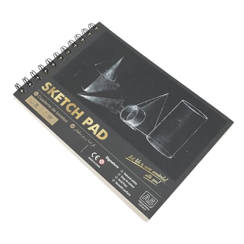 Sketch Book résistant 160g anti-gondolage bloc dessin à spirale supérieure