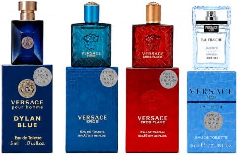 Versace 4 Piece Mini Gift Set for Men
