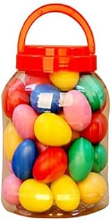 Huevos de madera (color metalizado, par) Un solo Par